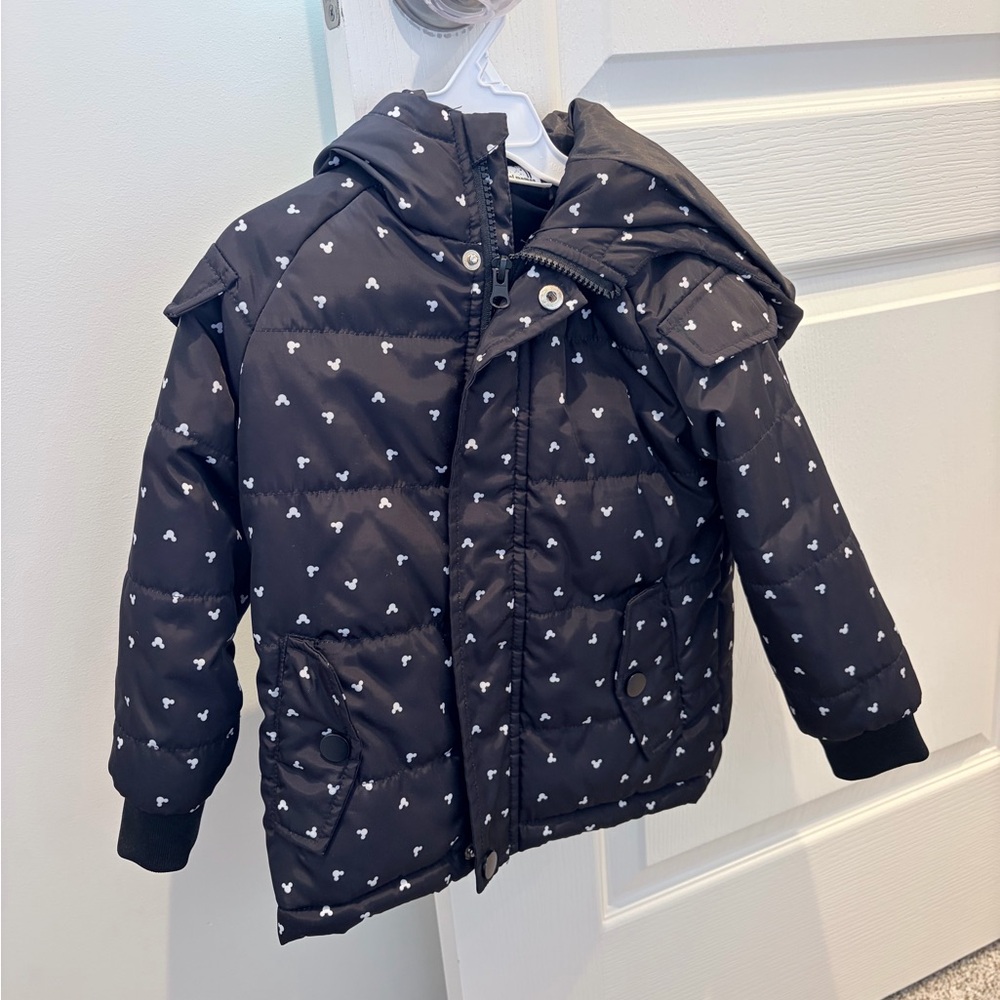 Winter Coat with Mickey Ears